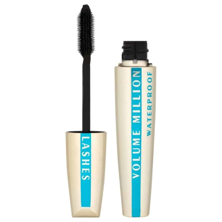 LOreal Paris Volume Million Lashes Mascara Waterproof Black 9ml i gruppen HELSE OG SKJØNNHET / Makeup / Øyne og øyebryn / Mascara hos TP E-commerce Nordic AB (38-69764)