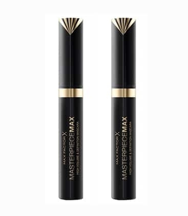 2-pack Max Factor Masterpiece Max Mascara Black 7,2ml i gruppen HELSE OG SKJØNNHET / Makeup / Øyne og øyebryn / Mascara hos TP E-commerce Nordic AB (38-69774)