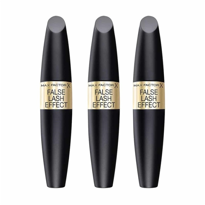 Max Factor 3-pk Max Factor False Lash Effect Mascara Svart 13,1 ml i gruppen HELSE OG SKJØNNHET / Makeup / Øyne og øyebryn / Mascara hos TP E-commerce Nordic AB (38-69776)
