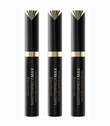 3-pack Max Factor Masterpiece Max Mascara Black 7,2ml i gruppen HELSE OG SKJØNNHET / Makeup / Øyne og øyebryn / Mascara hos TP E-commerce Nordic AB (38-69777)