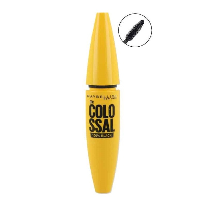 Maybelline Colossal Mascara 100% Black 9ml i gruppen HELSE OG SKJØNNHET / Makeup / Øyne og øyebryn / Mascara hos TP E-commerce Nordic AB (38-69787)