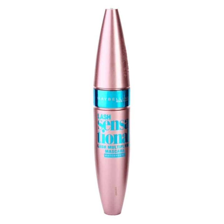 Maybelline Lash Sensational Mascara Waterproof Black 9,5ml i gruppen HELSE OG SKJØNNHET / Makeup / Øyne og øyebryn / Mascara hos TP E-commerce Nordic AB (38-69792)