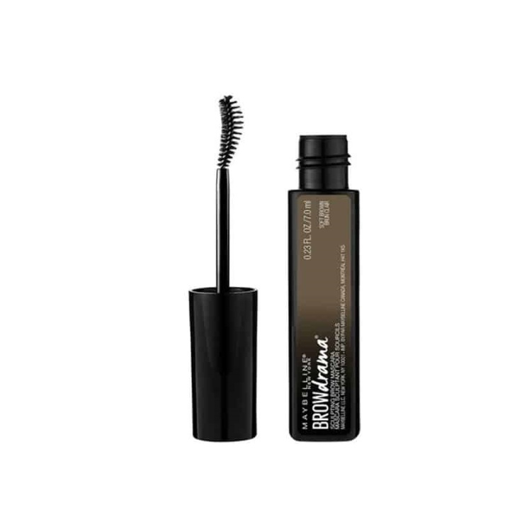 Maybelline Brow Drama Sculpting Eyebrow Mascara Medium Brown i gruppen HELSE OG SKJØNNHET / Makeup / Øyne og øyebryn / Øyenbrynsgel hos TP E-commerce Nordic AB (38-69838)