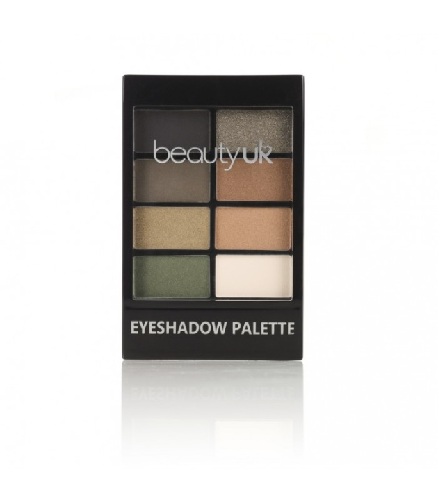 Beauty UK Eyeshadow Palette no.5 - Green with Envy i gruppen HELSE OG SKJØNNHET / Makeup / Øyne og øyebryn / Øyeskygger hos TP E-commerce Nordic AB (38-69883)
