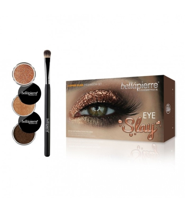 Bellapierre Eye Slay Kit - Copper Glam i gruppen HELSE OG SKJØNNHET / Makeup / Øyne og øyebryn / Øyeskygger hos TP E-commerce Nordic AB (38-69898)