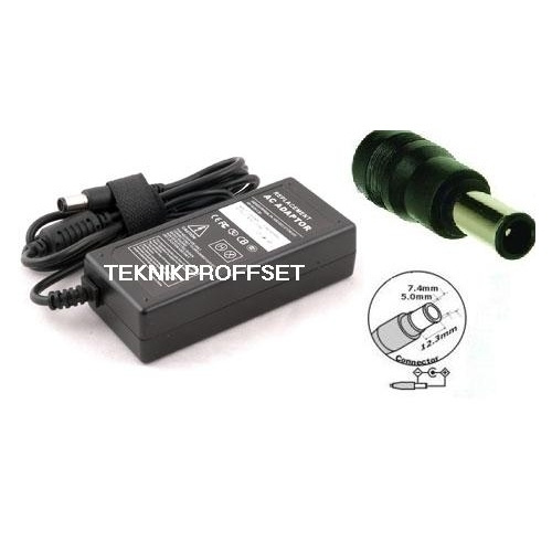 AC Adapter for HP, 18.5V 3.5A 65W (7.4x5.0mm) i gruppen Datautstyr / Bærbare datamaskiner og tilbehør / Lader / Vegglader / HP/Compaq hos TP E-commerce Nordic AB (38-7003)