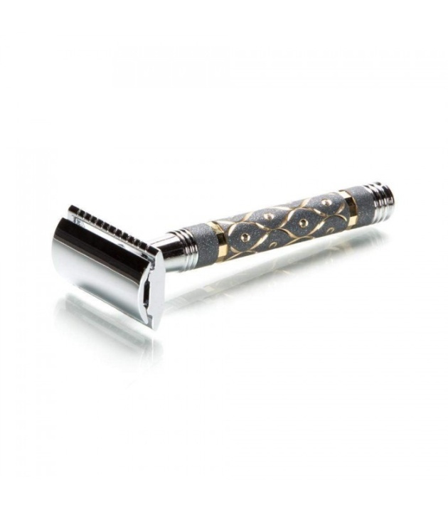 Parker 65R 3-delt barberhøvel i gruppen HELSE OG SKJØNNHET / Hår & styling / Barbering og trimming / Barberhøvler og tilbehør hos TP E-commerce Nordic AB (38-70077)