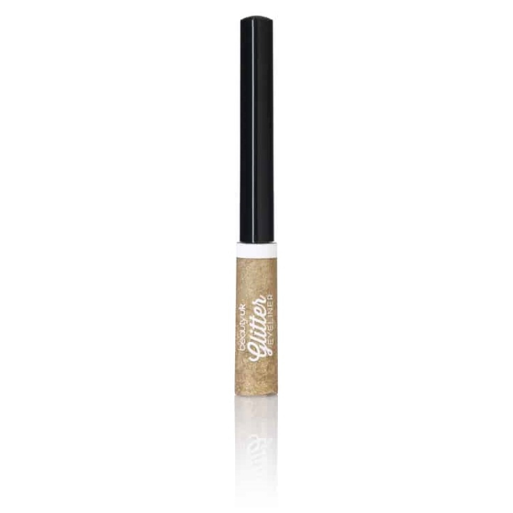 Beauty UK Glitter Eyeliner - Gold 5ml i gruppen HELSE OG SKJØNNHET / Makeup / Øyne og øyebryn / Eyeliner/Kajal hos TP E-commerce Nordic AB (38-70095)