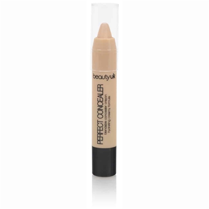 Beauty UK Perfect Concealer Crayon No.1 - Light i gruppen HELSE OG SKJØNNHET / Makeup / Makeup ansikt / Concealer hos TP E-commerce Nordic AB (38-70097)