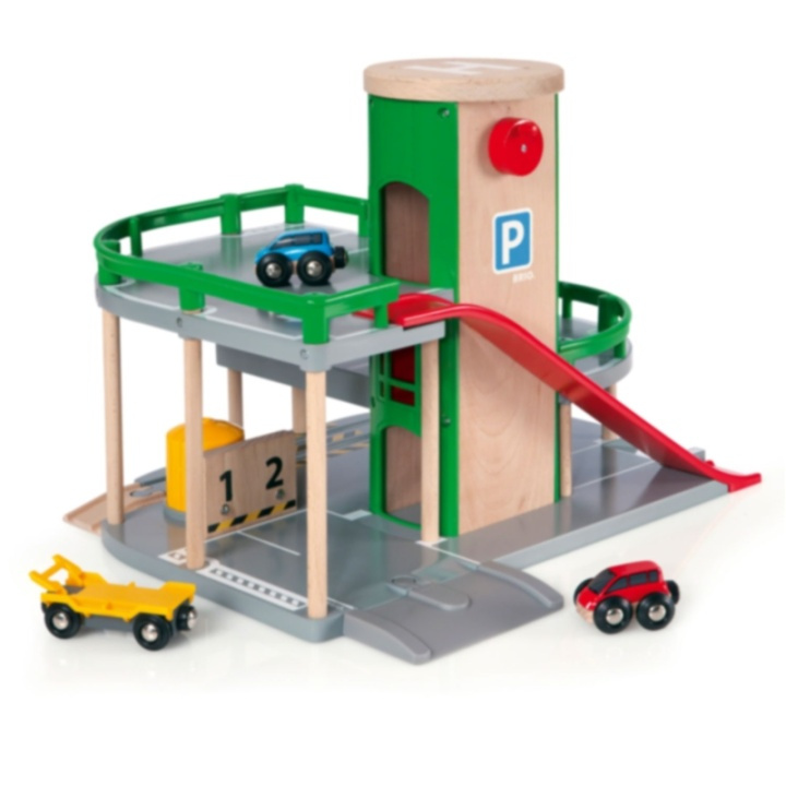 Brio 33204 Parkeringsplass i gruppen LEKER, BARN OG BABY / Leker / Byggeleker / Brio Tågbanor hos TP E-commerce Nordic AB (38-70204)