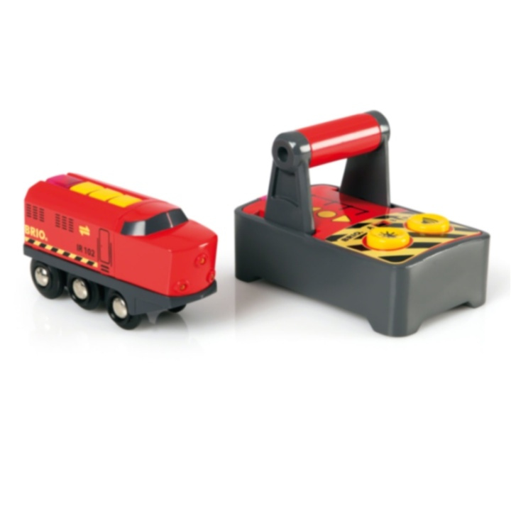 Brio 33213 R/C-lokomotiv i gruppen LEKER, BARN OG BABY / Leker / Byggeleker / Brio Tågbanor hos TP E-commerce Nordic AB (38-70255)