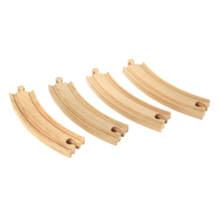 Brio 33342 Buede skinner i gruppen LEKER, BARN OG BABY / Leker / Byggeleker / Brio Tågbanor hos TP E-commerce Nordic AB (38-70263)