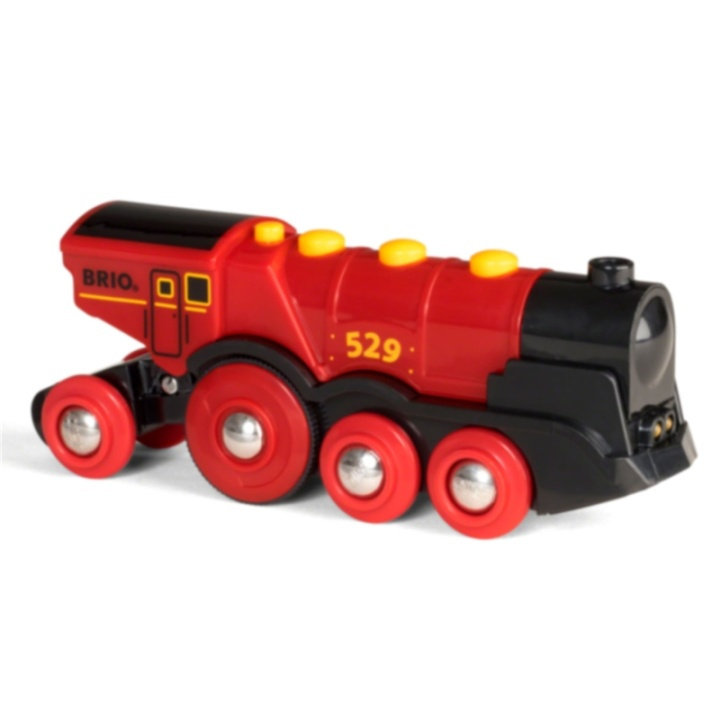 Brio 33592 Rødt Action-lokomotiv i gruppen LEKER, BARN OG BABY / Leker / Byggeleker / Brio Tågbanor hos TP E-commerce Nordic AB (38-70274)