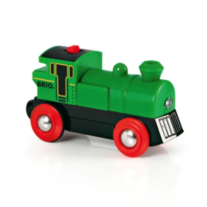 Brio 33595 B/O Lokomotiv Grønn/Sort i gruppen LEKER, BARN OG BABY / Leker / Byggeleker / Brio Tågbanor hos TP E-commerce Nordic AB (38-70277)