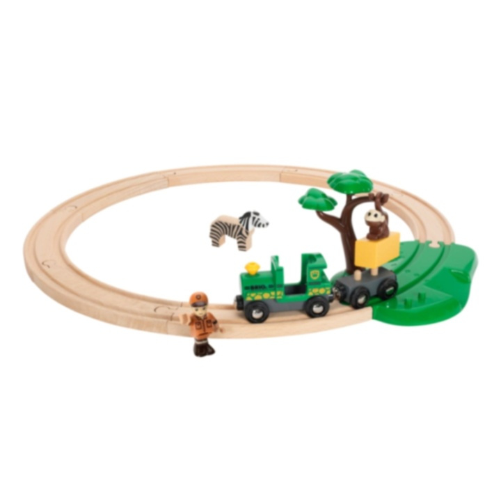 Brio 33720 Safari-togsett i gruppen LEKER, BARN OG BABY / Leker / Byggeleker / Brio Tågbanor hos TP E-commerce Nordic AB (38-70282)