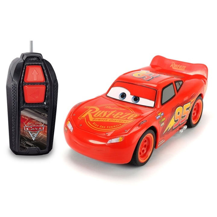 Disney Cars Radiostyrd bil Blixten i gruppen LEKER, BARN OG BABY / Radiostyrt / Radiostyrte biler hos TP E-commerce Nordic AB (38-70385)