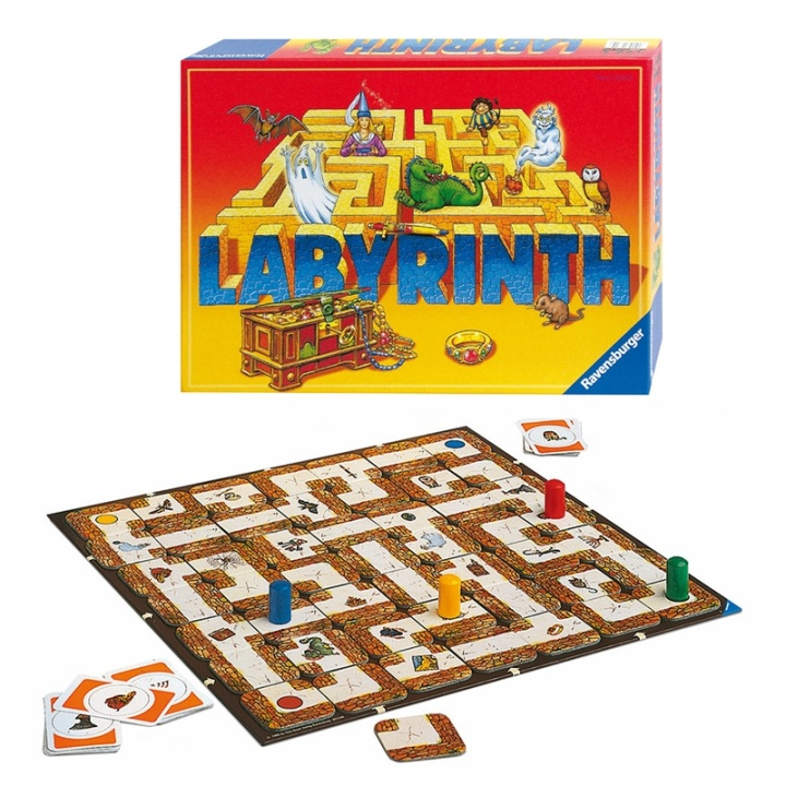 Ravensburger Labyrinth i gruppen LEKER, BARN OG BABY / Leker / Brettspill / Familiespill hos TP E-commerce Nordic AB (38-70443)