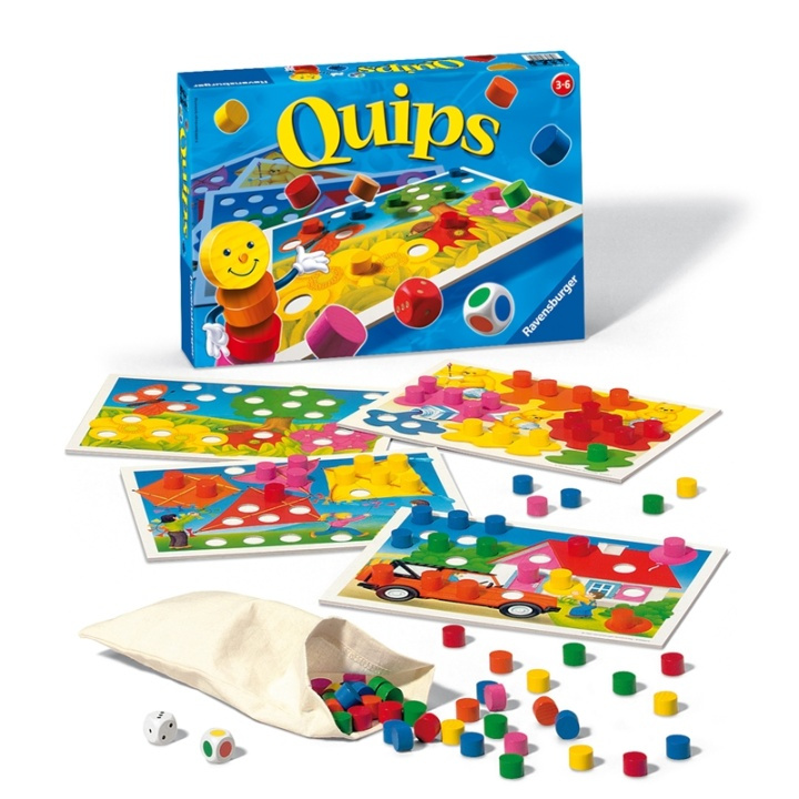 Ravensburger Quips i gruppen LEKER, BARN OG BABY / Leker / Brettspill / Barnespill hos TP E-commerce Nordic AB (38-70445)