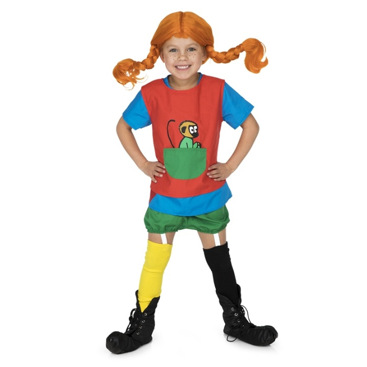 Pippi Klær, 2-4 år i gruppen LEKER, BARN OG BABY / Leker / Masker og kostymer hos TP E-commerce Nordic AB (38-70748)