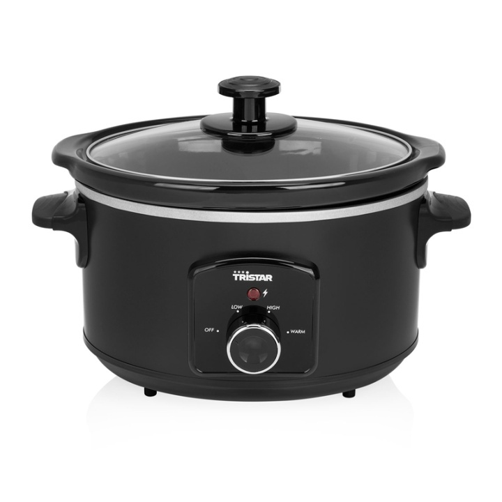 Tristar Slowcooker 3,5l Termostat 180W i gruppen HJEM, HUS OG HAGE / Husholdningsapparater / Slowcookers hos TP E-commerce Nordic AB (38-71098)