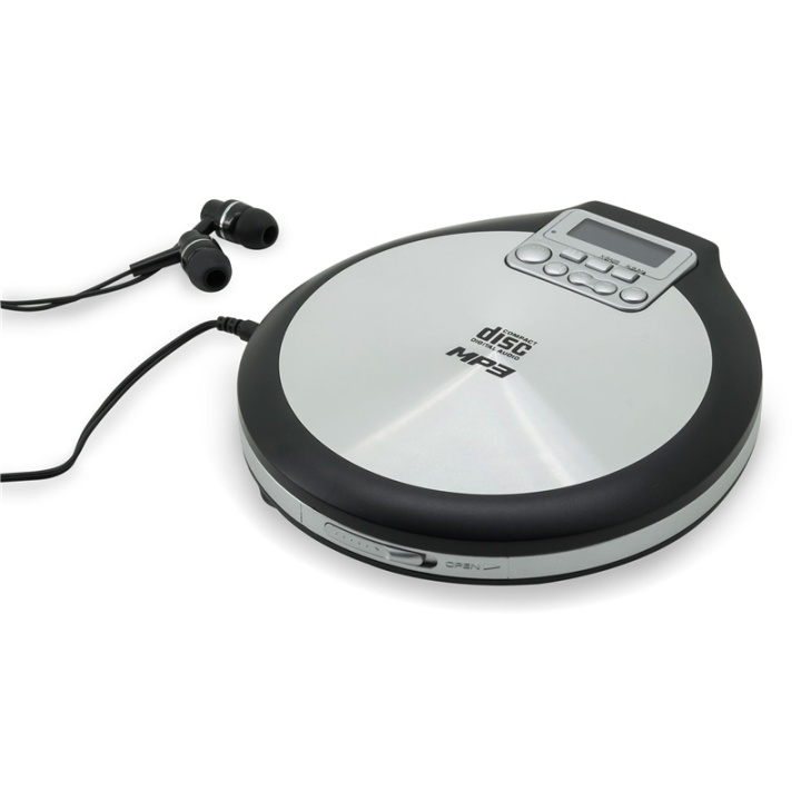 Soundmaster Bærbar CD Resume og AC-adapter i gruppen Elektronikk / Lyd & Bilde / Hjemmekino, HiFi og bærbar / Bærbar musikkspiller / CD-Spillere hos TP E-commerce Nordic AB (38-71188)