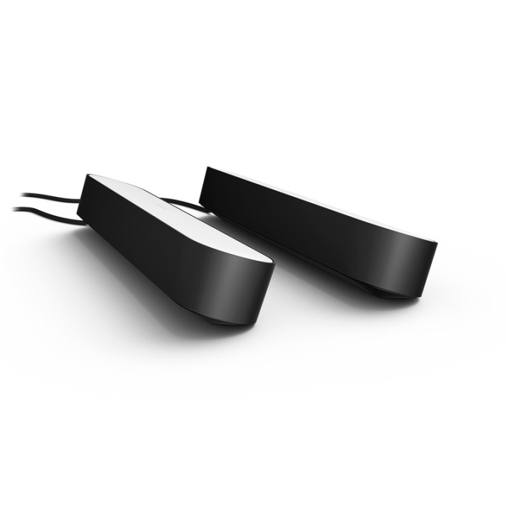 Philips Hue Play Light Rail Hvit og Colour Ambiance Black 2-pk i gruppen HJEM, HUS OG HAGE / Smarthus / Smart belysning hos TP E-commerce Nordic AB (38-71402)