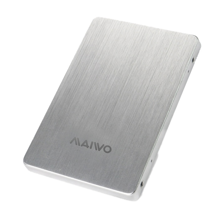 M.2 SSD til SATA-adapter, SATA 6 Gbps, aluminium, sølv i gruppen Datautstyr / PC-Komponenter / Harddisker / Adaptere og tilbehør hos TP E-commerce Nordic AB (38-71811)