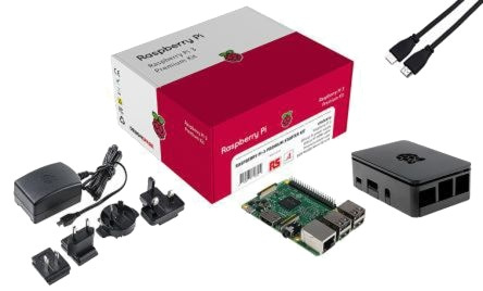 Raspberry Pi 3 B+ Premium-sett, Raspberry Pi 3 B+, strømadapter osv. i gruppen Datautstyr / PC-Komponenter / Raspberry Pi hos TP E-commerce Nordic AB (38-71836)