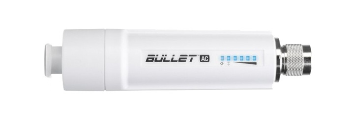 Ubiquiti airMAX Bullet AC-radio, 300+ Mbps, vanntett, plug and play, hvit i gruppen Datautstyr / Nettverk / Tilgangspunkter hos TP E-commerce Nordic AB (38-71992)