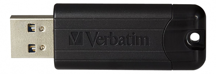 Verbatim PinStripe USB-minnepinne, 16 GB, USB 3.0, uttrekkbar kontakt, svart i gruppen Elektronikk / Lagringsmedia / USB-Pinner / USB 3.0 hos TP E-commerce Nordic AB (38-72003)