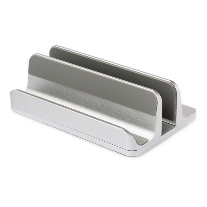Desire2 Dual Bordsställ för Tablet Mac/Ultrabooks Justerbar Aluminiun Silver i gruppen SMARTTELEFON & NETTBRETT / Annet tilbehør / Dokking, stativ & holdere hos TP E-commerce Nordic AB (38-72020)