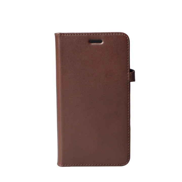 Buffalo Lommebokveske iPhone XS Max Brun i gruppen SMARTTELEFON & NETTBRETT / Mobilbeskyttelse / Apple / iPhone XS Max / Flippdeksel hos TP E-commerce Nordic AB (38-72035)