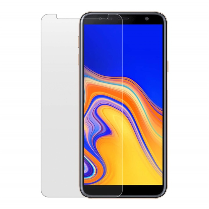 Gear Härdat Glas 2.5D Samsung Galaxy J4 Plus 2018 i gruppen SMARTTELEFON & NETTBRETT / Mobilbeskyttelse / Samsung hos TP E-commerce Nordic AB (38-72080)