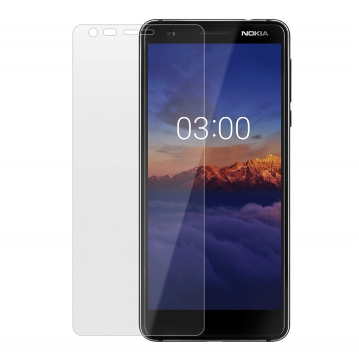 GEAR Herdet Glass 2.5D Nokia 3.1 i gruppen SMARTTELEFON & NETTBRETT / Mobilbeskyttelse / Nokia/Microsoft hos TP E-commerce Nordic AB (38-72084)