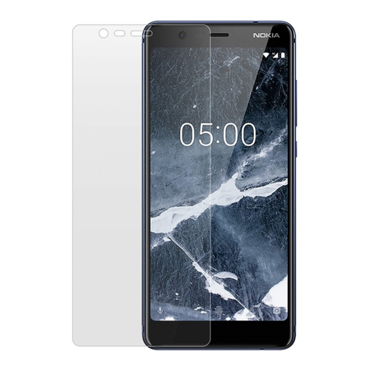 GEAR Herdet Glass 2.5D Nokia 5.1 i gruppen SMARTTELEFON & NETTBRETT / Mobilbeskyttelse / Nokia/Microsoft hos TP E-commerce Nordic AB (38-72085)