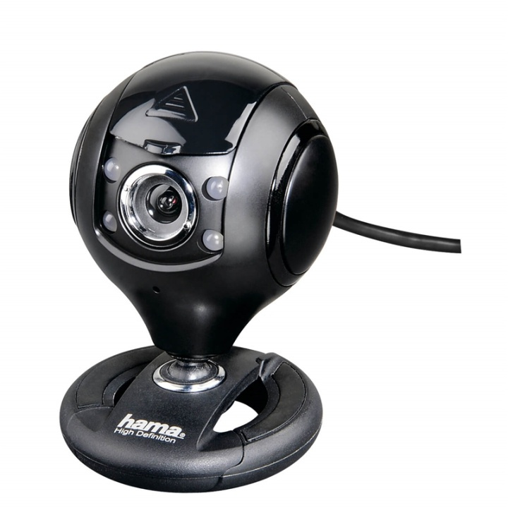 HAMA Webcam HD Spy Protection 16:9 Svart i gruppen Datautstyr / Datamaskin Tilbehør / Webkamera hos TP E-commerce Nordic AB (38-72109)