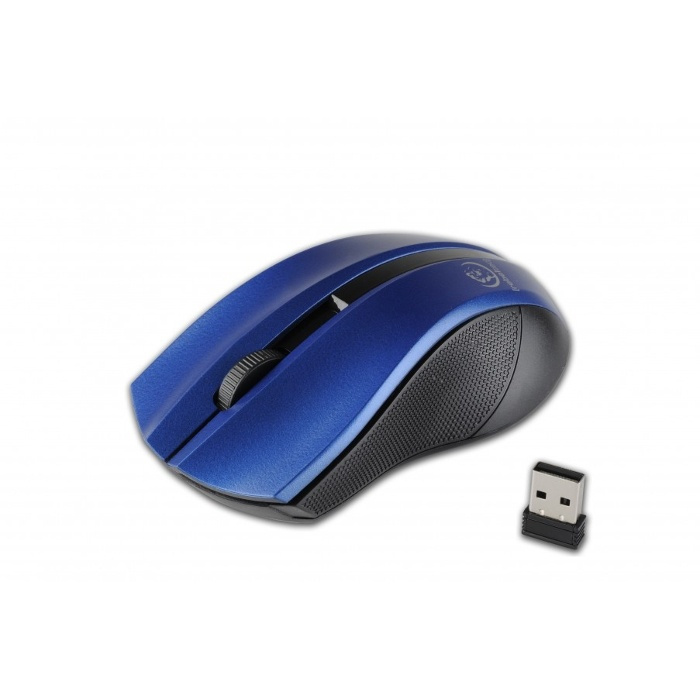 Rebeltec Galaxy - trådløs mus med blå/svart design i gruppen Datautstyr / Mus & Tastatur / Mus / Trådløs hos TP E-commerce Nordic AB (38-72369)
