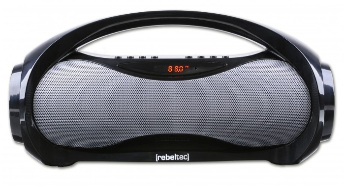 REBELTEC SoundBox 320-boomboxBT/FM/USB i gruppen Elektronikk / Lyd & Bilde / Høyttalere & tilbehør / Bluetooth-høyttalere / Bærbare høyttalere hos TP E-commerce Nordic AB (38-72374)