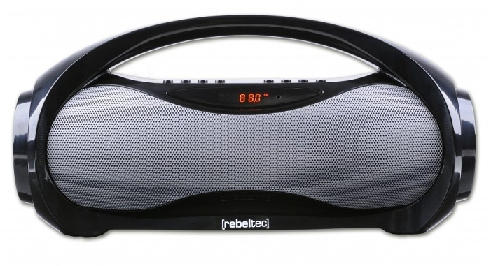 Rebeltec SoundBox 320-boomboxBT/FM/USB i gruppen Elektronikk / Lyd & Bilde / Høyttalere & tilbehør / Bluetooth-høyttalere / Bærbare høyttalere hos TP E-commerce Nordic AB (38-72374)