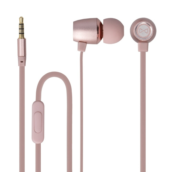 Forever Hodetelefoner MSE-100 Rosé Gold i gruppen Elektronikk / Lyd & Bilde / Hodetelefoner & Tilbehør / Hodetelefoner hos TP E-commerce Nordic AB (38-72487)