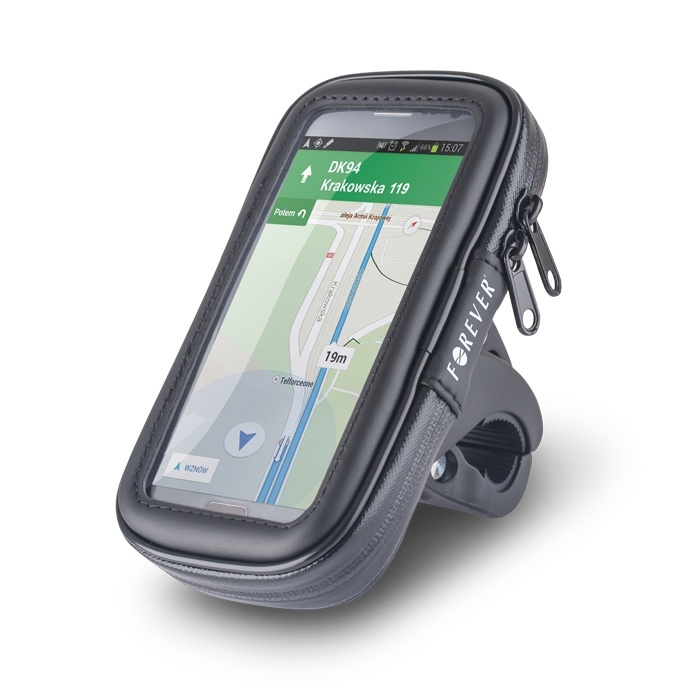 Forever BH-100XL, sykkelholder for mobiltelefon og GPS (5,7