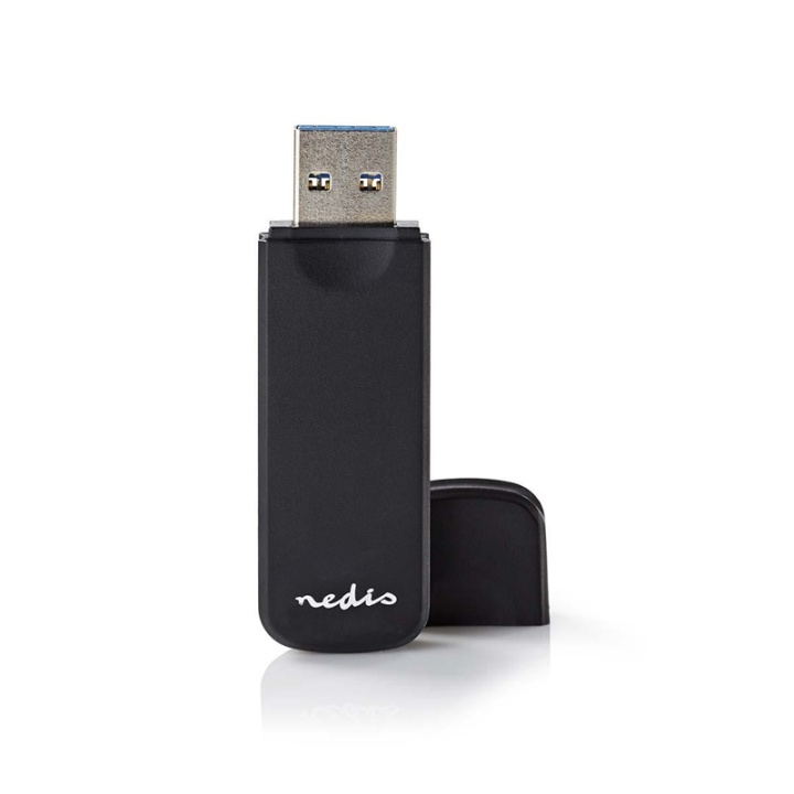 Nedis Kortleser | microSD (TF) / microSDHC (TF) / microSDXC (TF) / MMC / SD / SDHC / SDXC | USB 3.2 Gen1 i gruppen Elektronikk / Lagringsmedia / Minnekortleser hos TP E-commerce Nordic AB (38-72915)