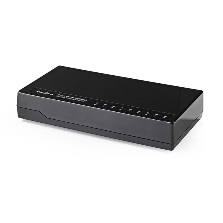 nettverkssvitsj | Kablet hastighet: Gigabit | Antall ethernet porter: 8 i gruppen Datautstyr / Nettverk / Switcher hos TP E-commerce Nordic AB (38-72930)