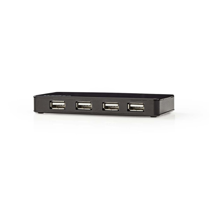 Nedis USB-hub | USB-A Han | USB-A Hun | 7 port(s) | USB 2.0 | Nettstrøm drevet / USB-Strøm | 7x USB i gruppen Datautstyr / Datamaskin Tilbehør / USB-Hubs hos TP E-commerce Nordic AB (38-72950)