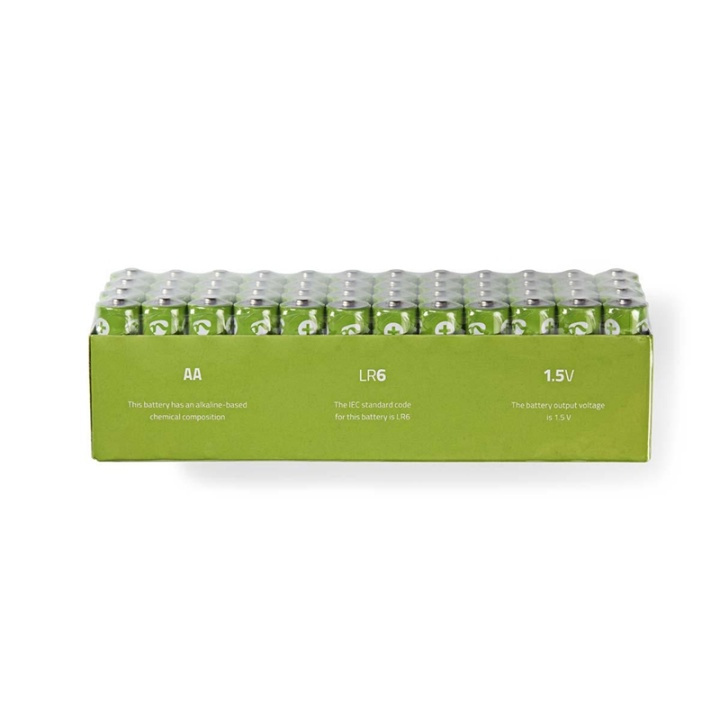 Nedis Alkaline Batteri AA | 1.5 V DC | 48-Pakke i gruppen Elektronikk / Batterier & Ladere / Batterier / AA hos TP E-commerce Nordic AB (38-72961)