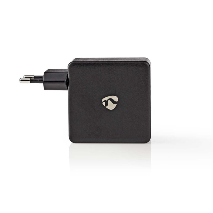 Nedis vegg lader | 57 W | PD3.0 45W | Hurtigladefunksjon | 2.25 A / 2.4 / 3.0 A | Antall utganger: 2 | USB-A / USB-C™ | Ingen Kabel Inkludert | Automatisk Spenning Utvalg | Sort i gruppen SMARTTELEFON & NETTBRETT / Ladere og Kabler / Vegglader / Vegglader USB hos TP E-commerce Nordic AB (38-73032)