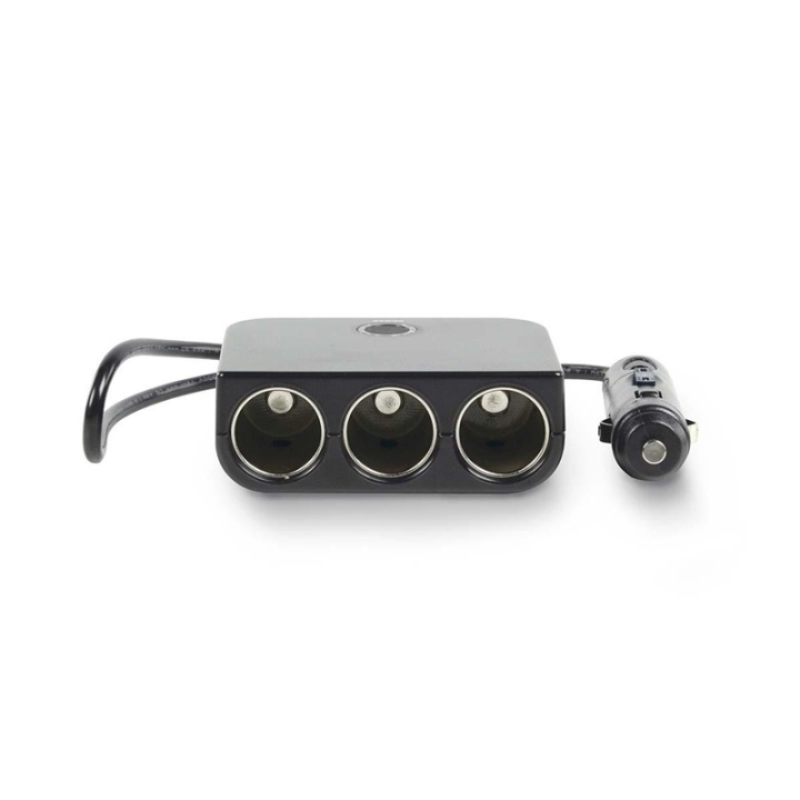 Nedis Universal DC Power Adapter | Biladapter | 150 W | Inngangsspenning: 12 V DC | 12 V DC | Maksimal utgangsstrøm per port: 4.0 A | Sort i gruppen Bil / Tilbehør / Accessories / 12 volt tilbehør hos TP E-commerce Nordic AB (38-73102)