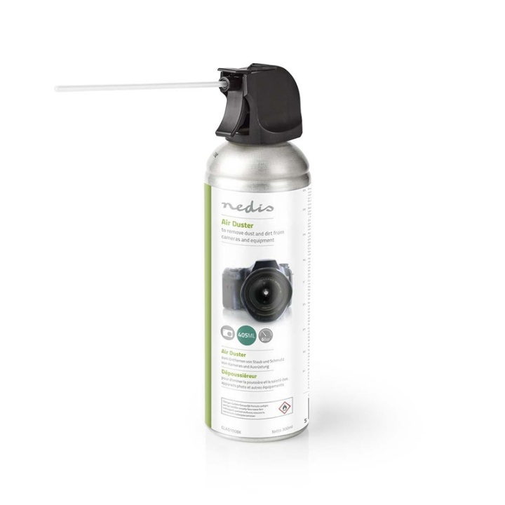 Nedis Air Duster Spray | Cleaning | 0.405 l i gruppen Elektronikk / Foto og video / Fotograferingsutstyr / Annet hos TP E-commerce Nordic AB (38-73157)