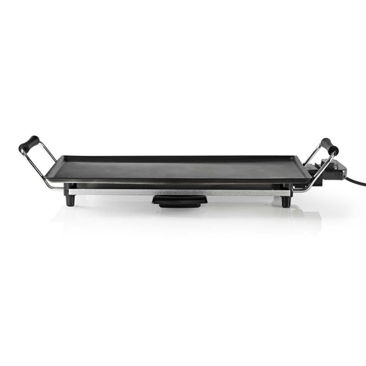 Nedis Teppanyaki Table Grill | Bakeflat (l x b): 47.5 x 26.5 cm | 5 Varmeinnstillinger i gruppen HJEM, HUS OG HAGE / Husholdningsapparater / Benkkomfyrer og kokeplater hos TP E-commerce Nordic AB (38-73425)