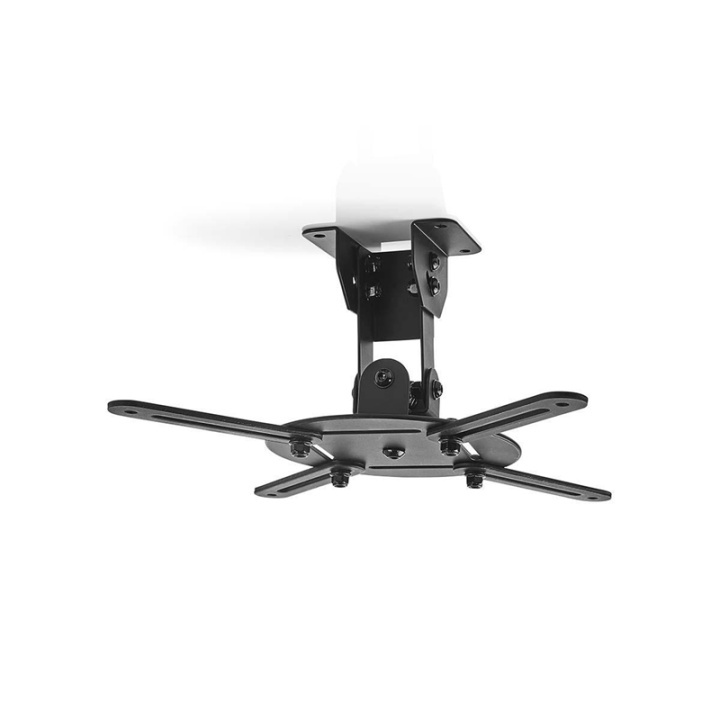 Nedis projektor Mount | Fullbevegelig | 10 kg | Roterbar | Tiltbar | Stål | Sort i gruppen Elektronikk / Lyd & Bilde / Hjemmekino, HiFi og bærbar / Projektorer og tilbehør hos TP E-commerce Nordic AB (38-73602)